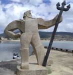 O Fisgón con la fisga en la mano