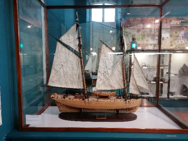 Pailebote. Museo del Mar de San Cibrao