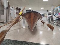 Trainera, vista de la manga