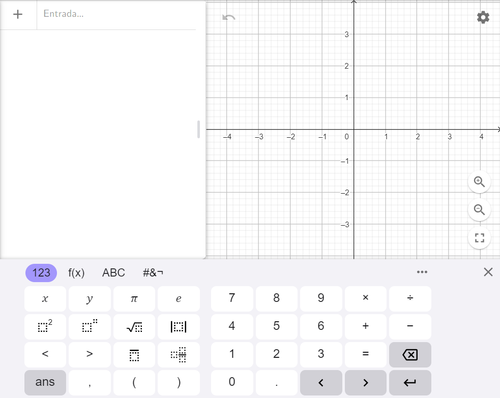 Captura de calculadora CAS de Geogebra