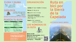 Folleto ruta por A Capelada