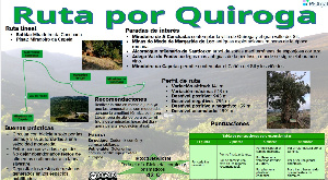Folleto ruta Quiroga