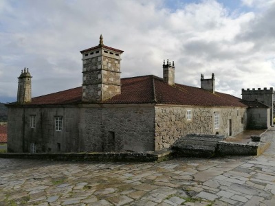 Pazo de San Pedro de Bembibre en Taboada La imagen muestra el pazo de Taboada