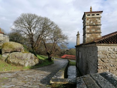 Pazo de San Pedro de Bembibre en Taboada La imagen muestra el pazo de Taboada