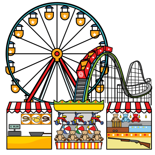 recinto ferial El pictogrma muestra un recinto ferial