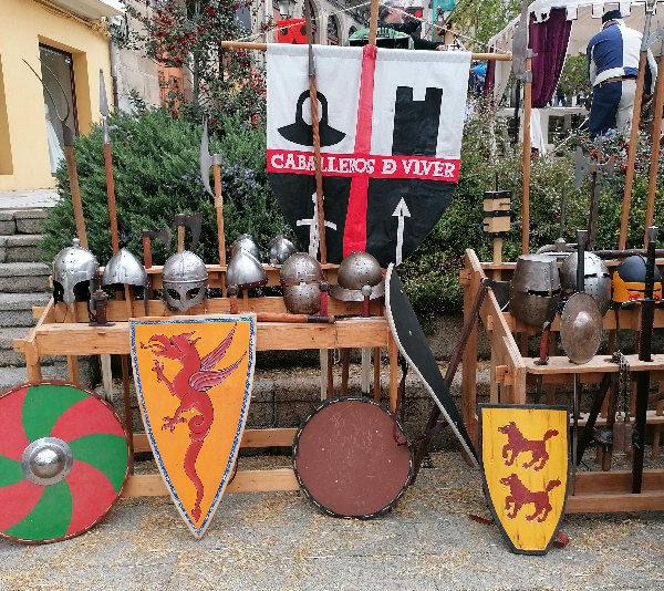 Exposición de armeros Feria Medieval Monforte de Lemos