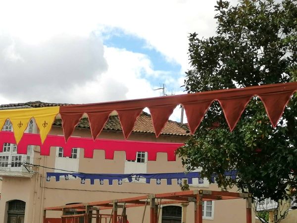 Banderines Feria Medieval de Monforte de Lemos