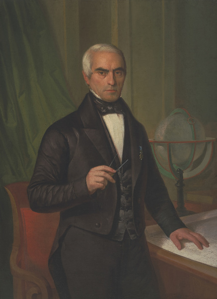 Retrato de Domingo Fontán, en la Sala de Juntas de la Facultad de Geografía e Historia de la Universidad de Santiago de Compostela