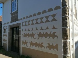 Esgrafiado en Taboada Esgrafiado en Taboada