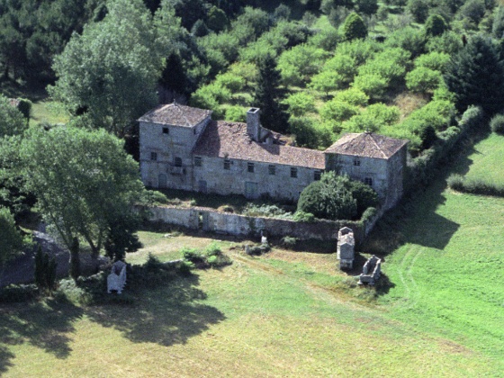 Pazo Torres do Allo antes de la restauración