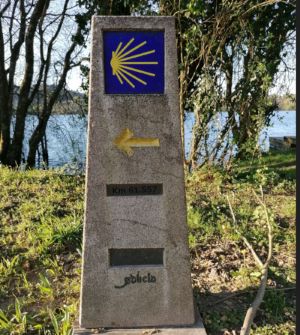 Mojón del Camino de Santiago Mojón del Camino de Santiago