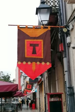 Banderines de la Feria Medieval de Monforte