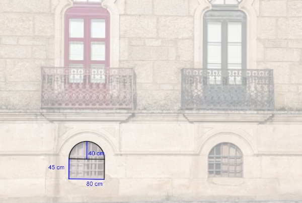 Ventanas bajas de la casa de los Hermidas Ventanas bajas de la casa de los Hermidas