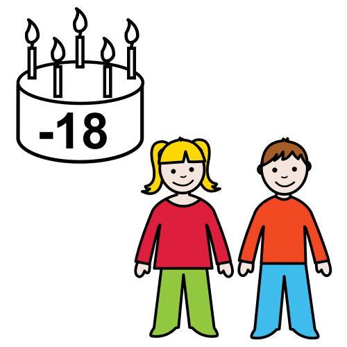 Menores de edad Menores de edad