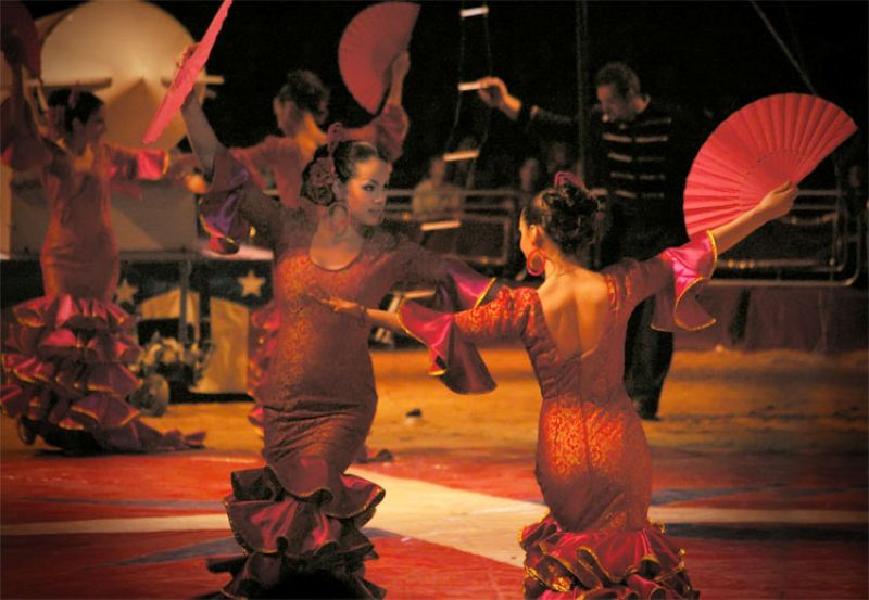 Tópico: Bailarinas de flamenco