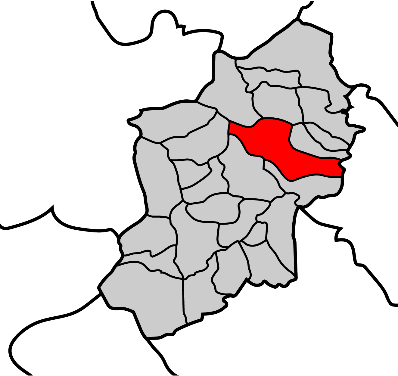 Mapa parroquia Vilachá