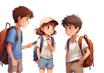 Alumnado entrevistando a un compañeiro