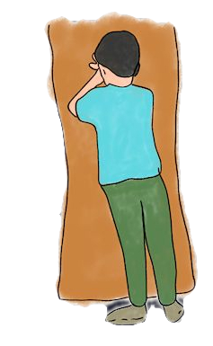 Ilustración do xogo das agochadas