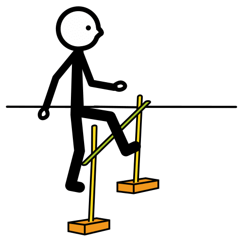 Pictograma que representa Parkour