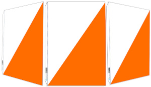 Pegado da baliza Montaxe dunha baliza de tres caras