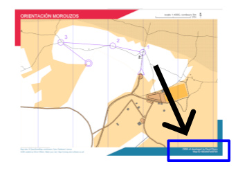 Código ID OOMap Imaxe que amosa o código ID dun mapa de OOMap