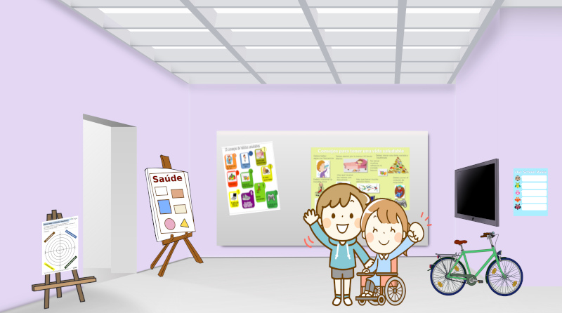 Imaxe que representa unha exposición de carteis