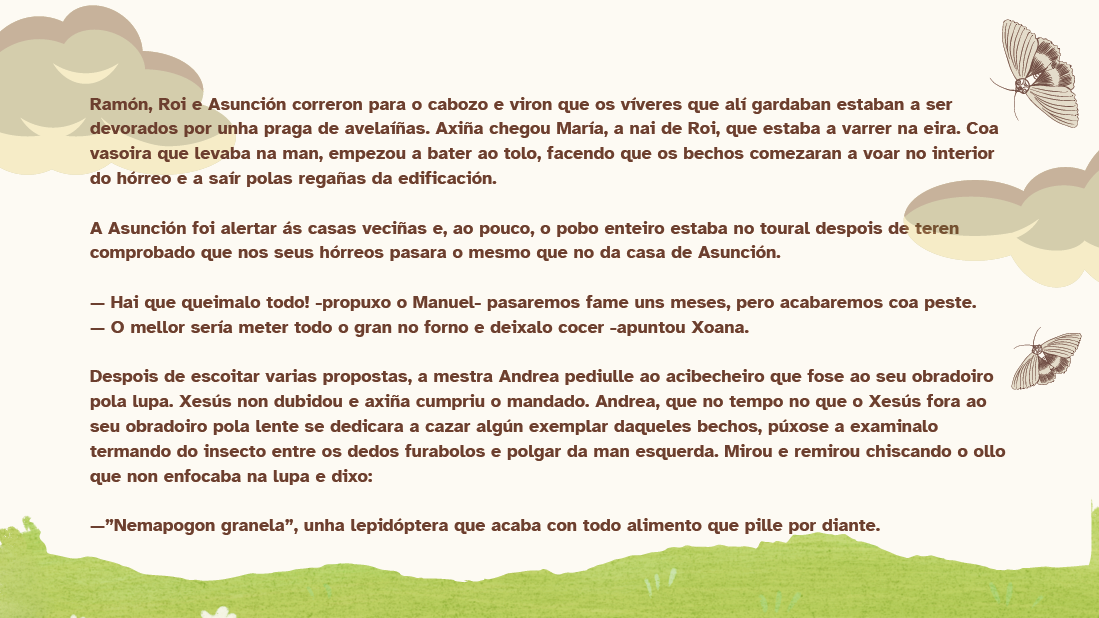 Páxina 3 do conto A gaiteira de Lindín