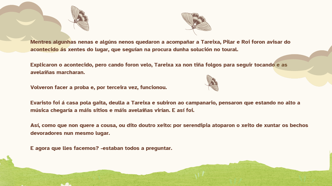 Páxina 5 do conto A gaiteira de Lindín