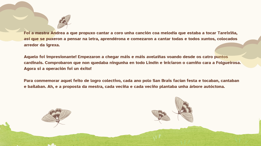 Páxina 7 do conto A gaiteira de Lindín