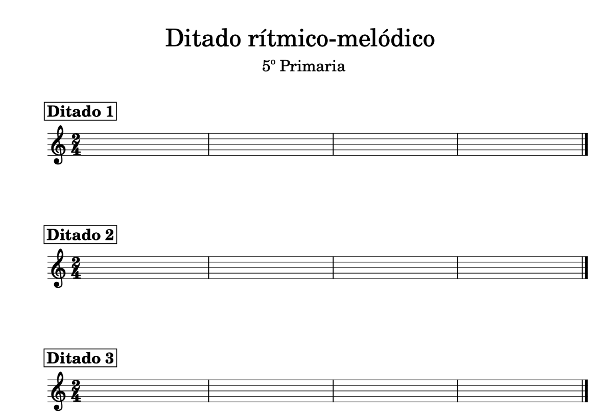 Accede ao PDF Ditado rítmico-melódico. Abre nunha nova xanela PDF Ditado rítmico-melódico