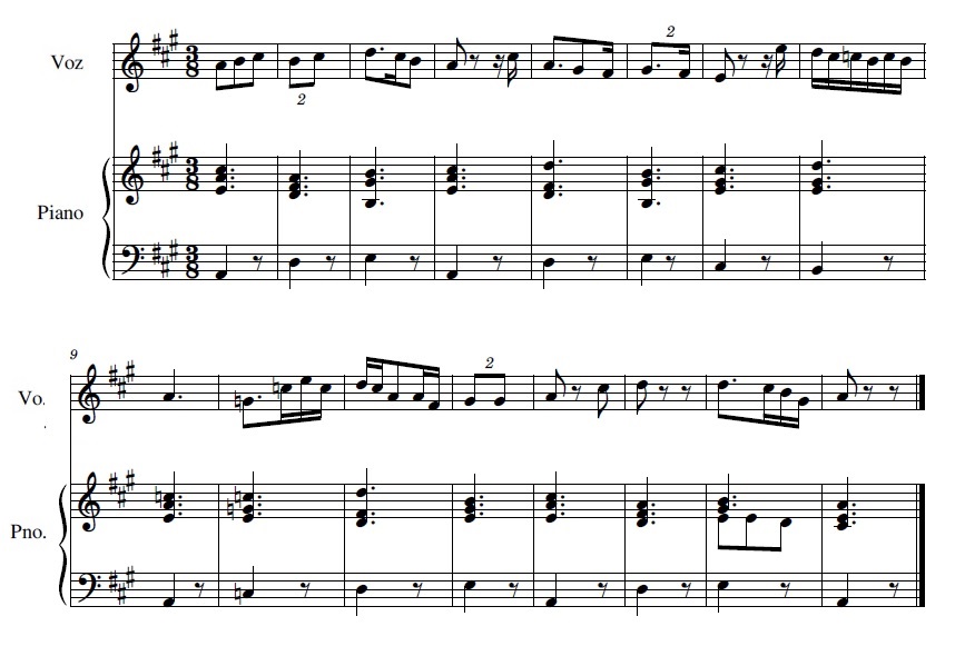 entoación escoita o audio