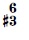 6 #3