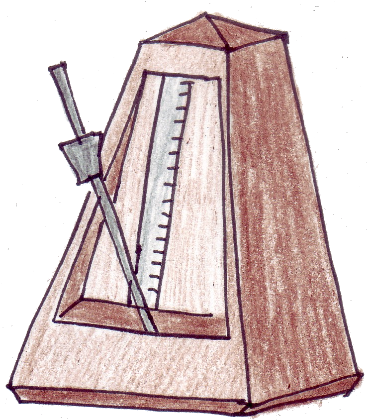 metrónomo debuxo