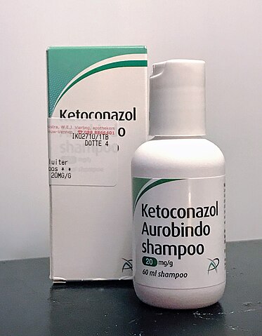 Imaxe do champú de ketoconazol