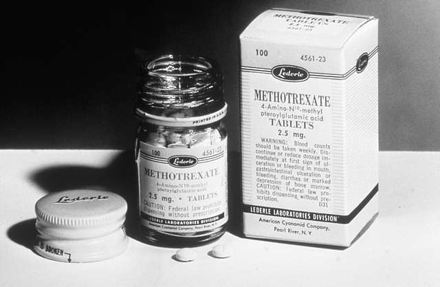 Imaxe do medicamento metotrexato