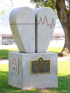 Imaxe dun monumento aos doantes de órganos