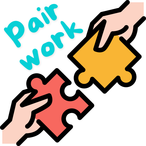 Two hands holding two puzzle pieces