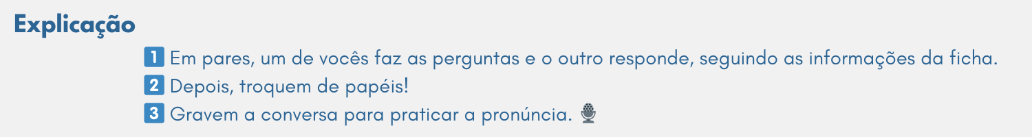Instruções