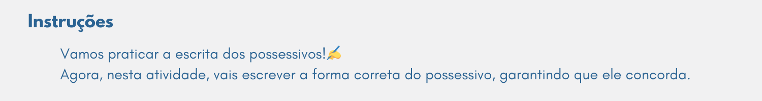 Instruções