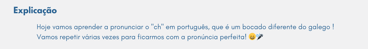 Instruções