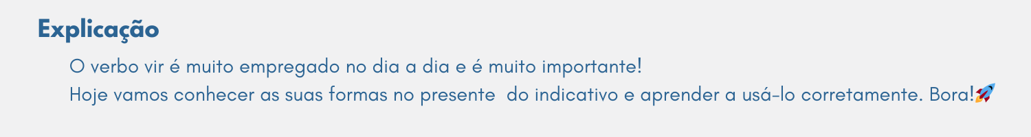 Instruções