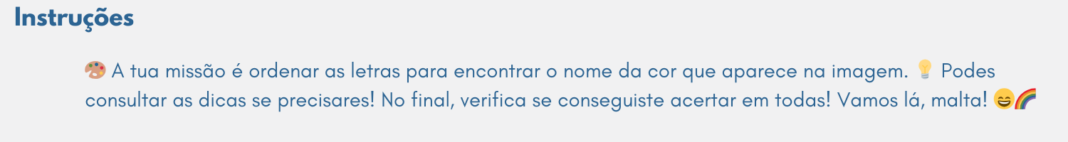Instruções