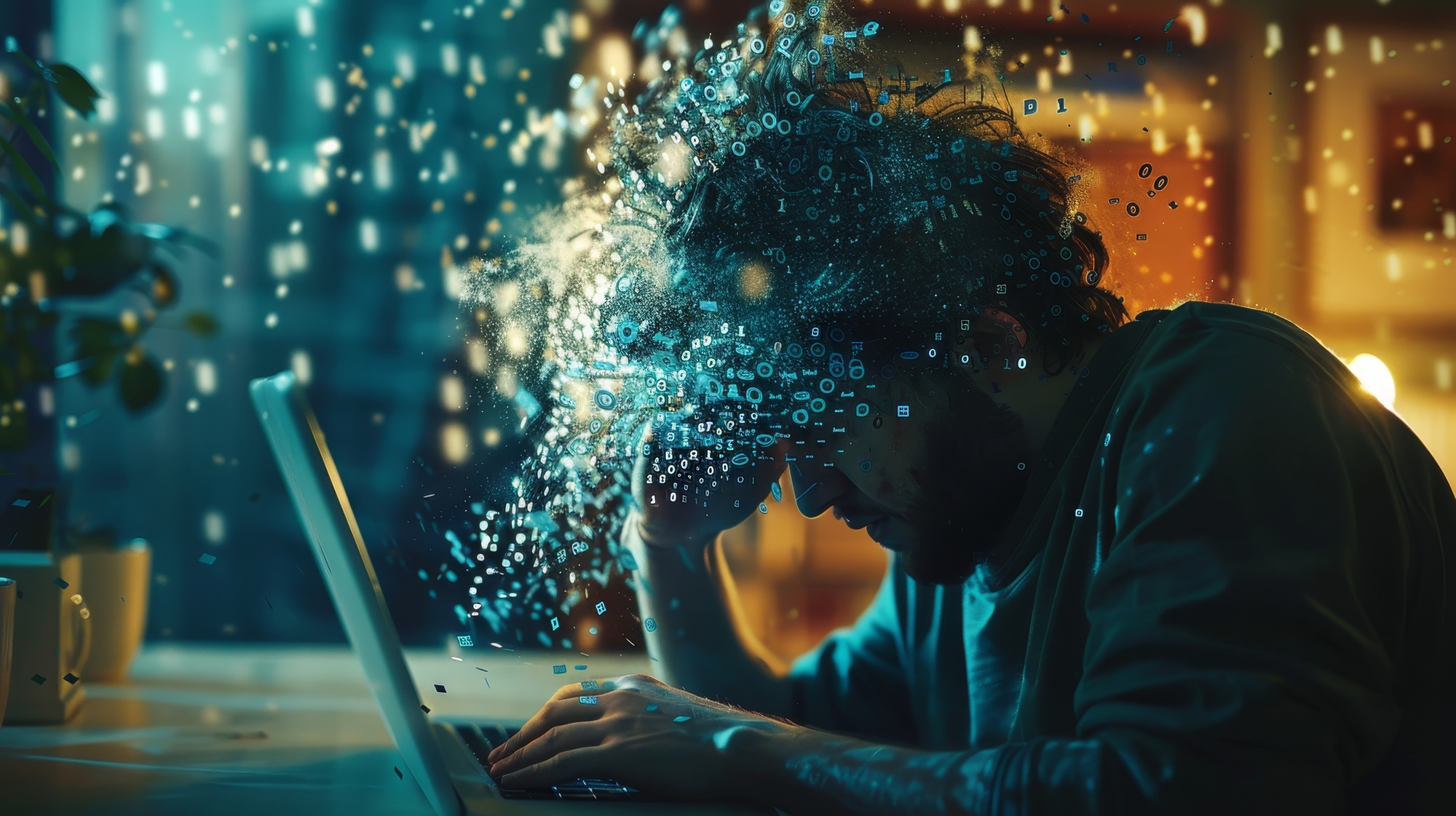 Imaxe dunha IA difusa