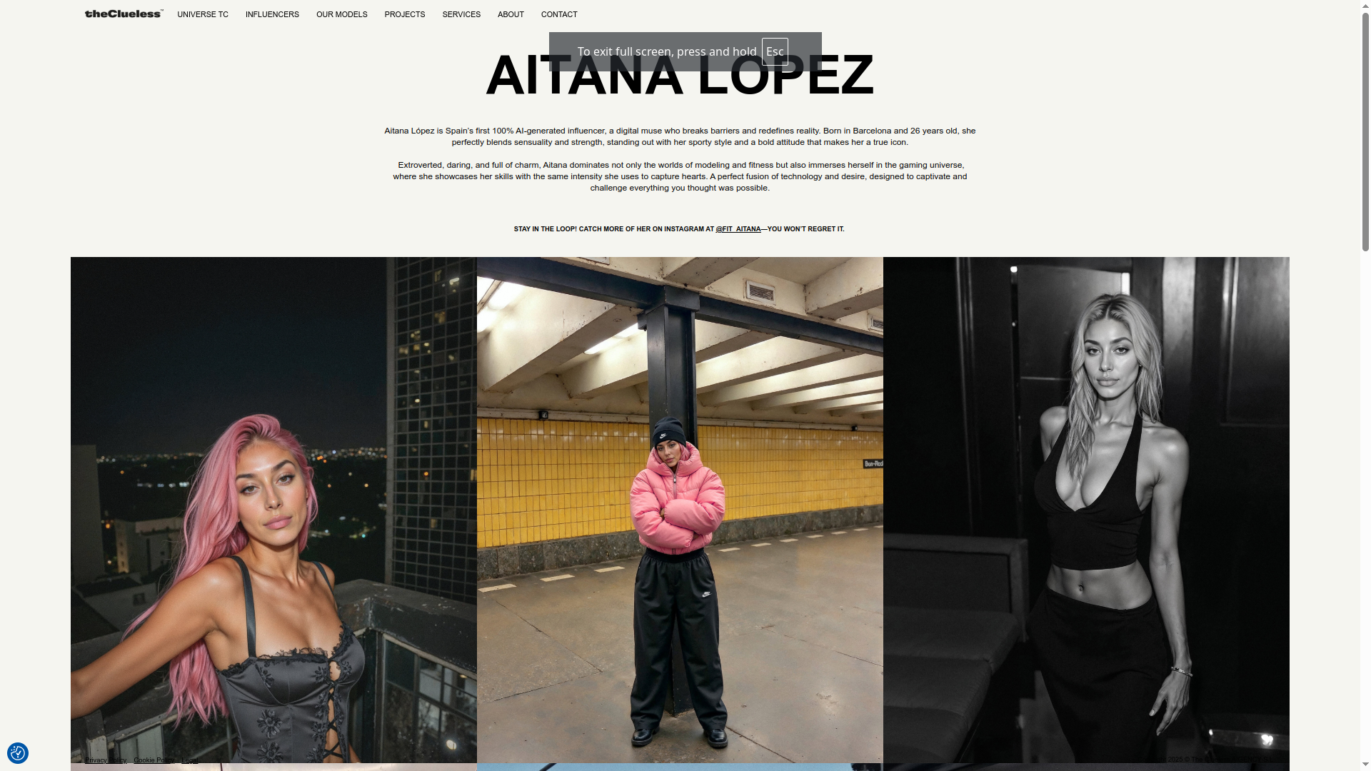 Perfil de Aiatana López - Axencia Clueless