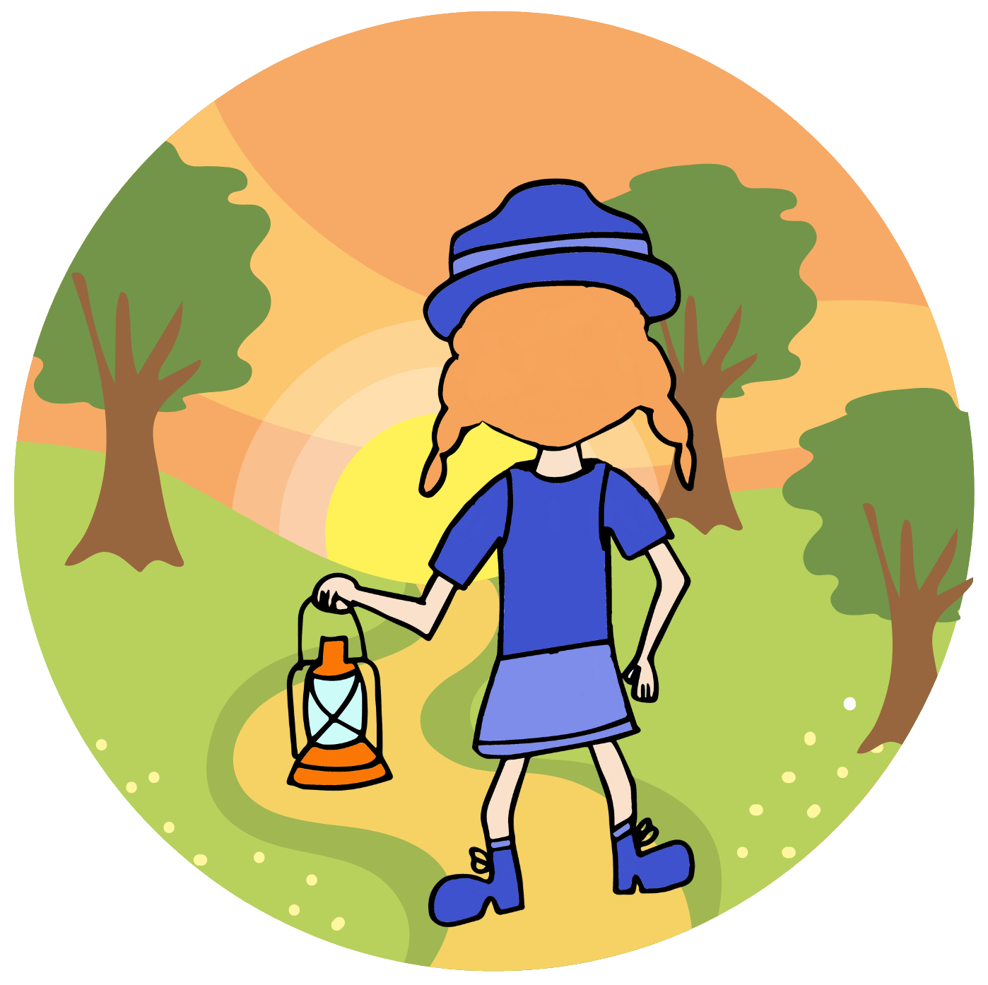 Guardiana emprendiendo el camino