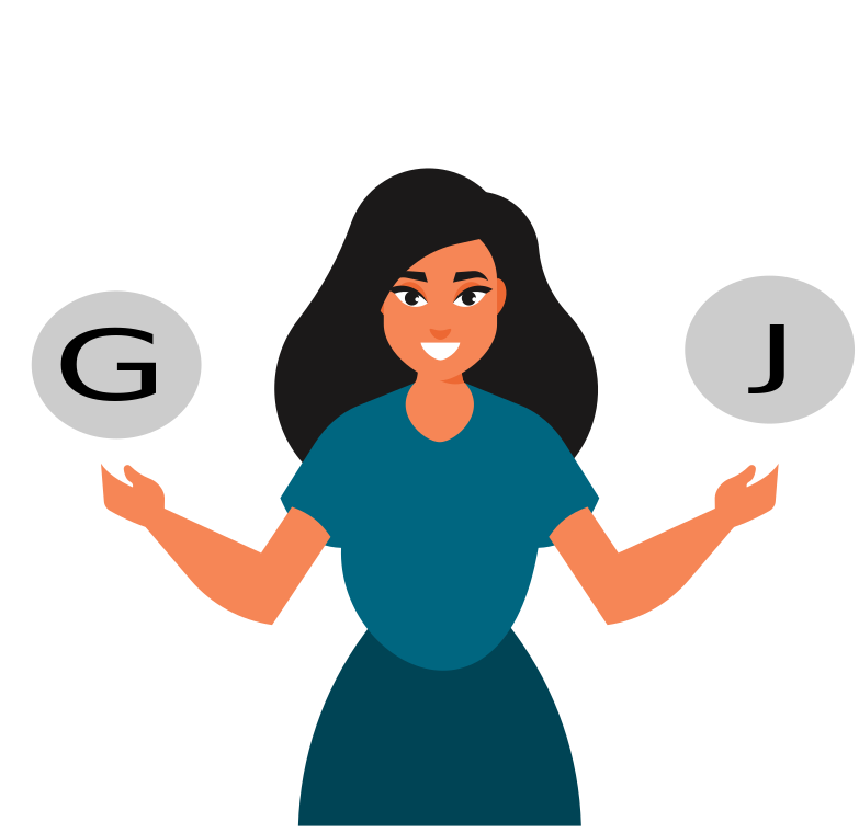 Chica con los brazo abiertos y una 