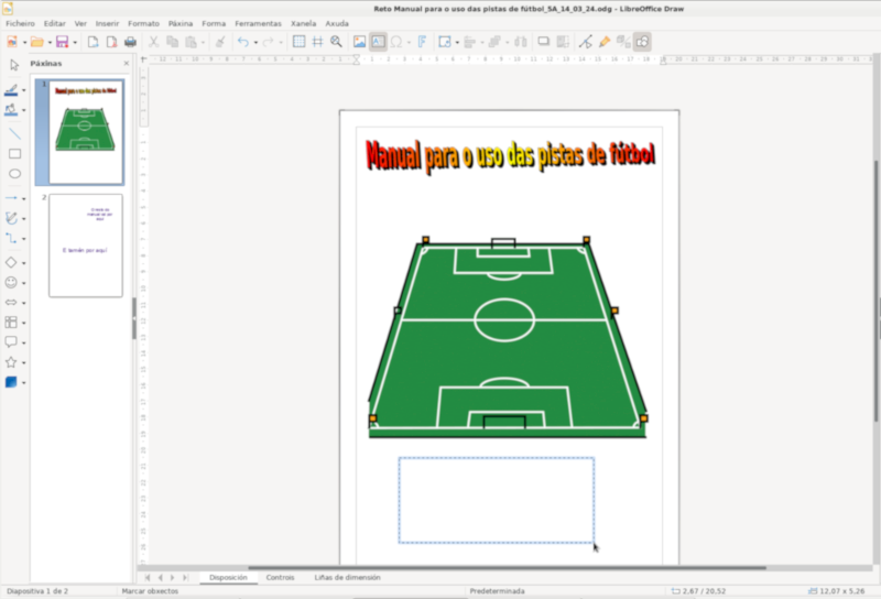 Inserir unha caixa de texto 1