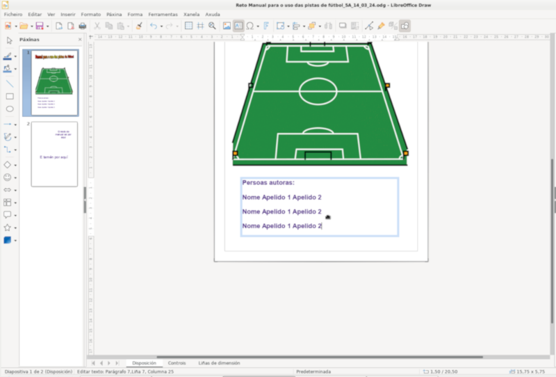 Inserir unha caixa de texto 2