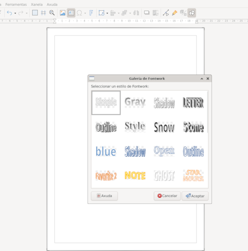 Como inserir un texto