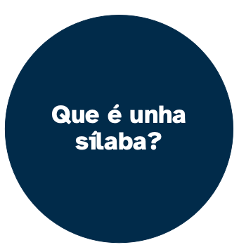 Que é unha sílaba